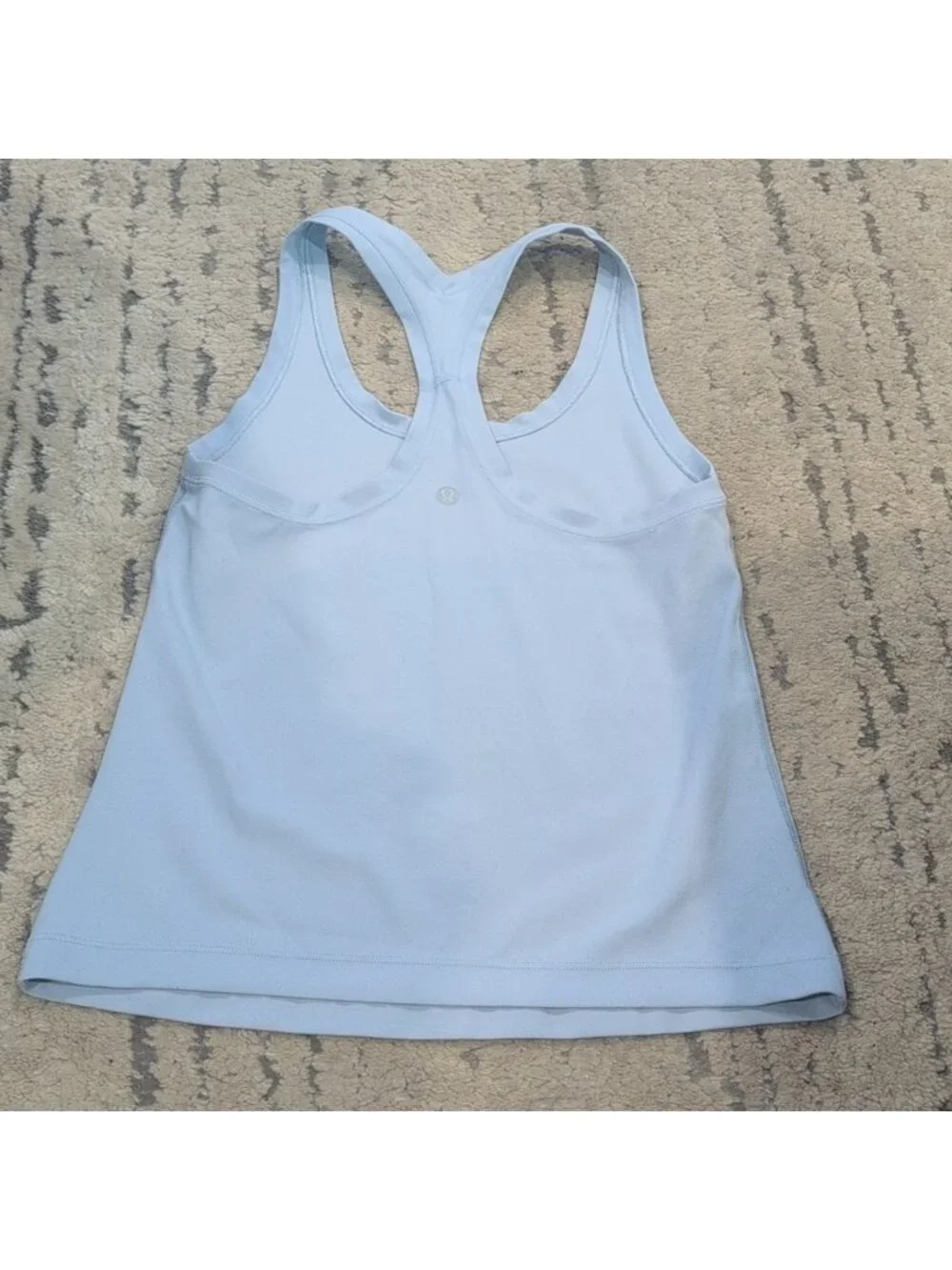 Lululemon Cool Racerback Shorter Length *Nulu Blue Linen